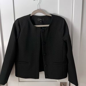 J. Crew Portfolio jacket in matelasse